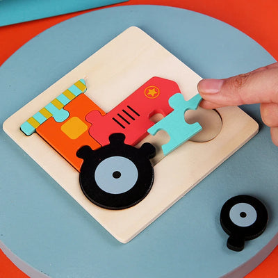 Wooden 3D Puzzles