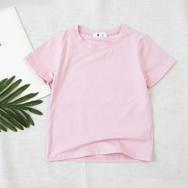 Pink Short-Sleeved unisex T-Shirt