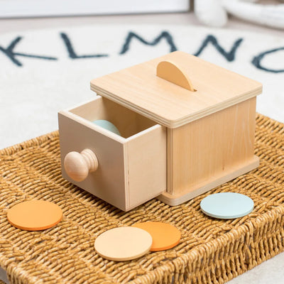 Wooden Coin Box