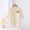 Light Yellow Bear Night One-Piece