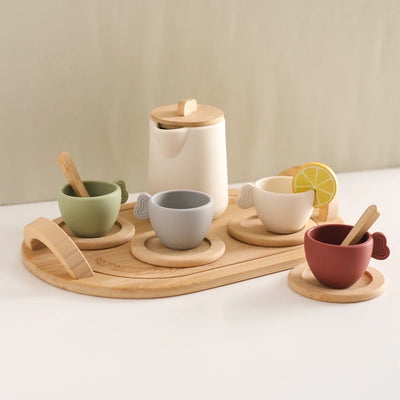 Wooden Afternoon Tea Pretend Play Set