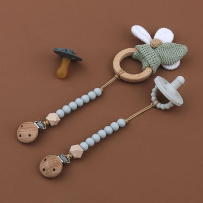 Pacifier Silicone Beaded Holders