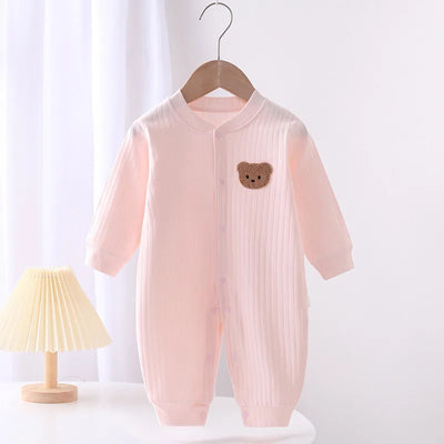 Light Pink Bear Night One-Piece