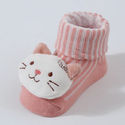 Pink Cat Socks