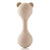 Beige Bear Silicone Sand Rattle